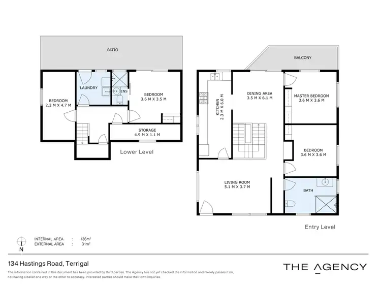 Floorplan of Homely house listing, 134 Hastings Road, Terrigal NSW 2260