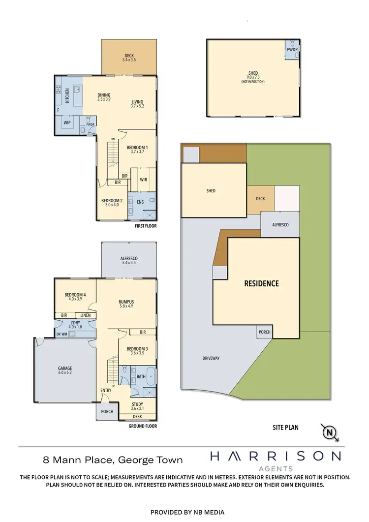 Floorplan of Homely house listing, 8 Mann Place, George Town TAS 7253