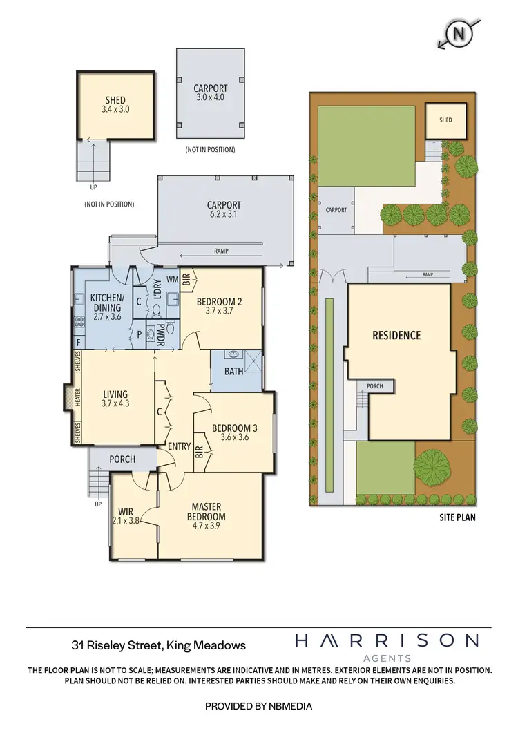 Floorplan of Homely house listing, 31 Riseley Street, Kings Meadows TAS 7249