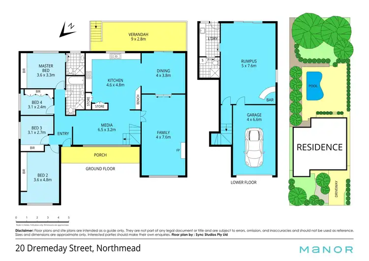 Floorplan of Homely house listing, 20 Dremeday Street, Northmead NSW 2152