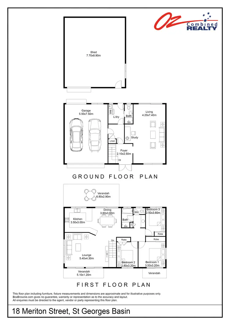 Floorplan of Homely house listing, 18 Meriton Street, St Georges Basin NSW 2540