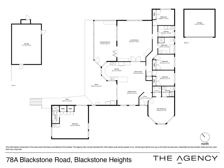Floorplan of Homely house listing, 78A Blackstone Road, Blackstone Heights TAS 7250