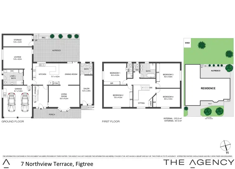 Floorplan of Homely house listing, 7 Northview Terrace, Figtree NSW 2525