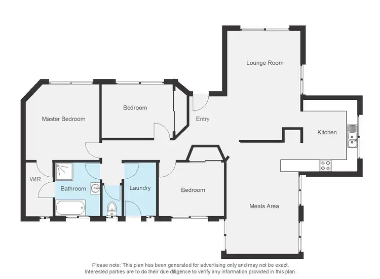 Floorplan of Homely house listing, 96 Crawshaw Crescent, Glenroy NSW 2640