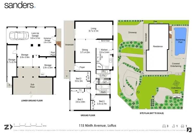 Floorplan of Homely house listing, 115 Ninth Avenue, Loftus NSW 2232