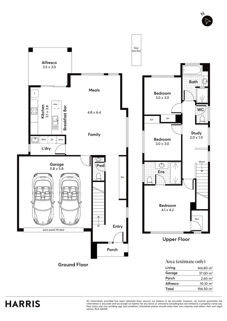 Floorplan of Homely house listing, 5a Farmer Street, Gulfview Heights SA 5096