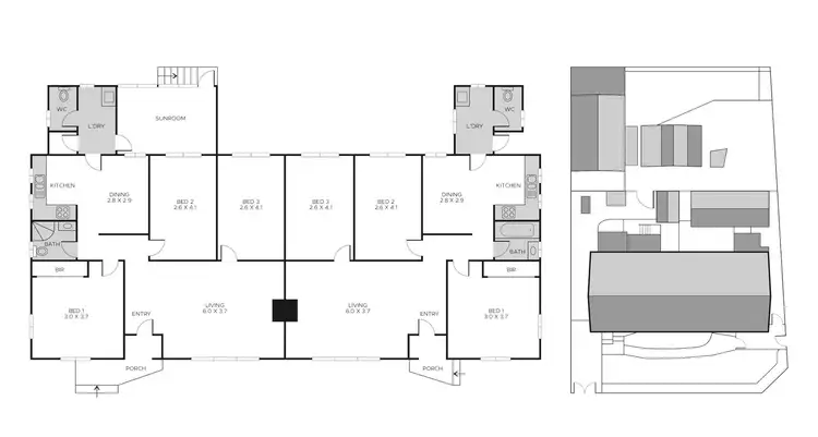 Floorplan of Homely house listing, 35-37 Ash Street, Doveton VIC 3177