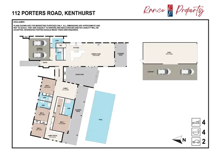 Floorplan of Homely rural property listing, 112 Porters Road, Kenthurst NSW 2156