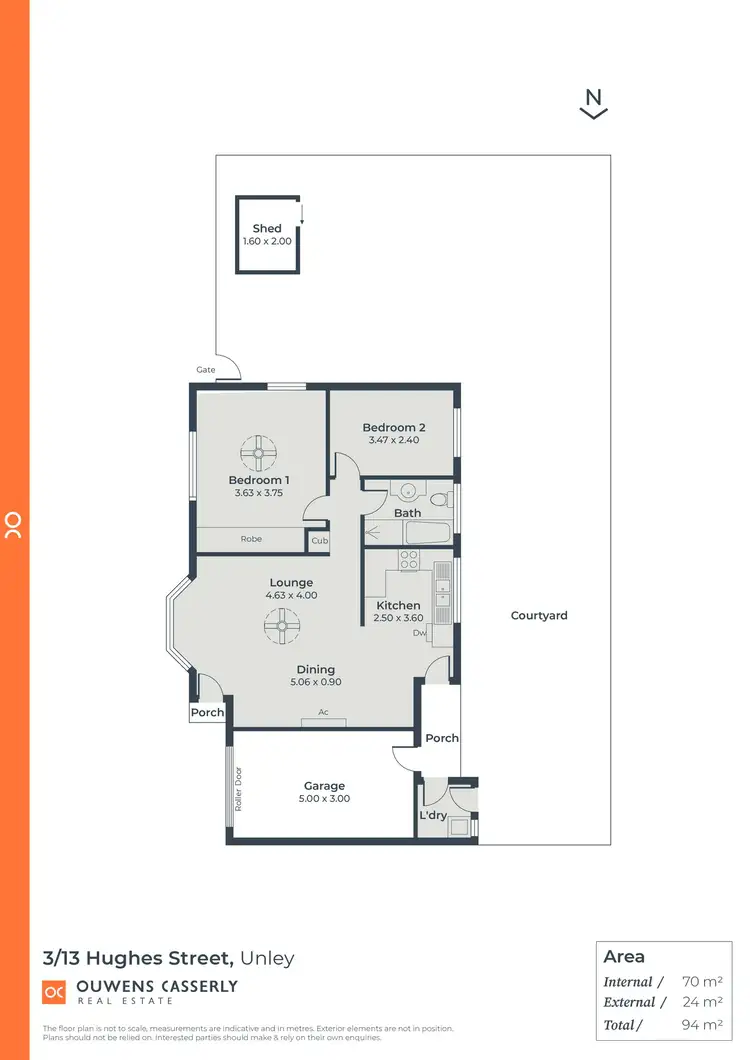 Floorplan of Homely unit listing, 3/13 Hughes Street, Unley SA 5061
