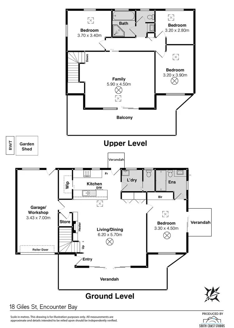 Floorplan of Homely house listing, 18 Giles Street, Encounter Bay SA 5211