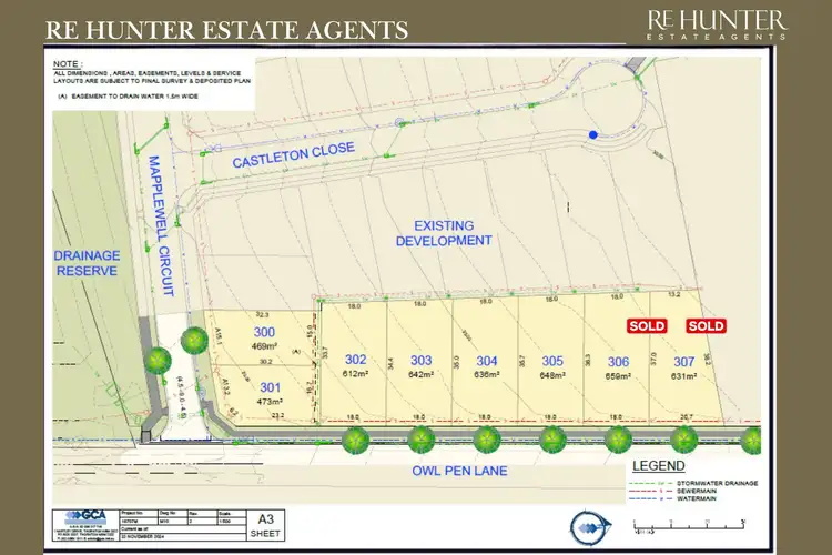 Floorplan of Homely land listing, Lot 301 Stage 3 Mapewell Circuit, Farley NSW 2320