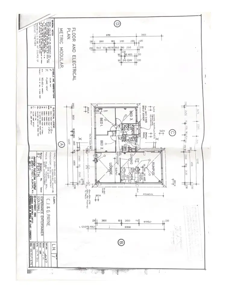 Floorplan of Homely house listing, 5 Ivanhoe Place, Gosnells WA 6110