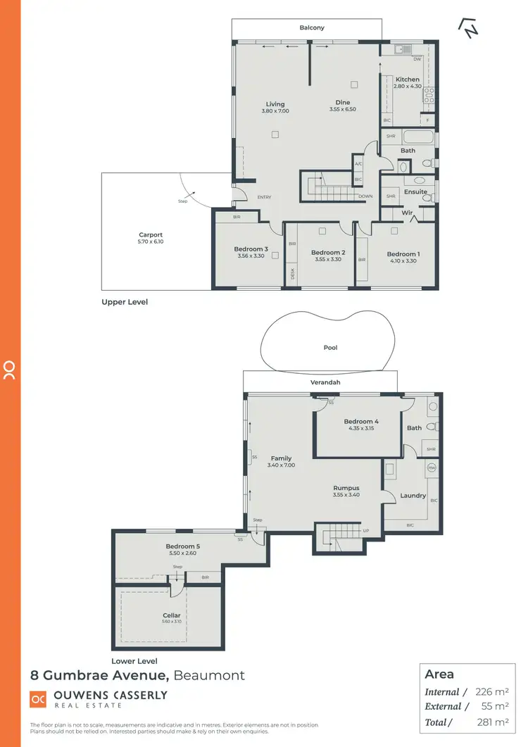 Floorplan of Homely house listing, 8 Gumbrae Avenue, Beaumont SA 5066
