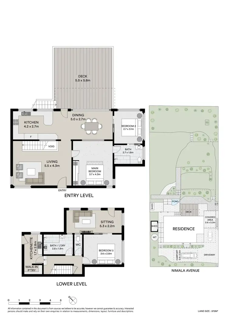 Floorplan of Homely house listing, 8A Nimala Avenue, Koolewong NSW 2256