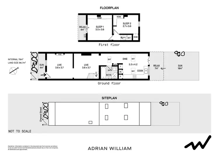Floorplan of Homely house listing, 8 Channel Street, Dulwich Hill NSW 2203