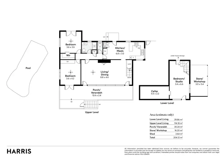 Floorplan of Homely house listing, 4 Christine Avenue, Belair SA 5052