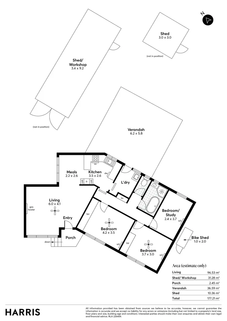 Floorplan of Homely house listing, 3 Menura Avenue, Glenalta SA 5052