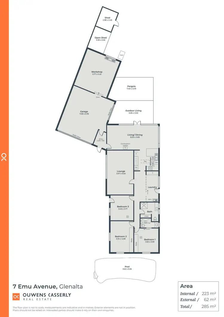 Floorplan of Homely house listing, 7 Emu Avenue, Glenalta SA 5052