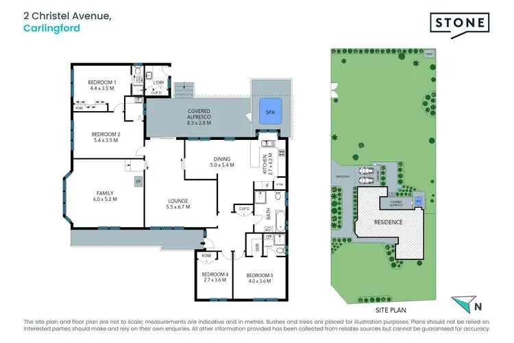 Floorplan of Homely house listing, 2 Christel Avenue, Carlingford NSW 2118