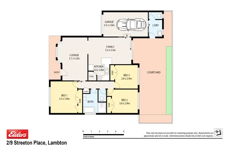 Floorplan of Homely house listing, 2/9 Streeton Place, Lambton NSW 2299