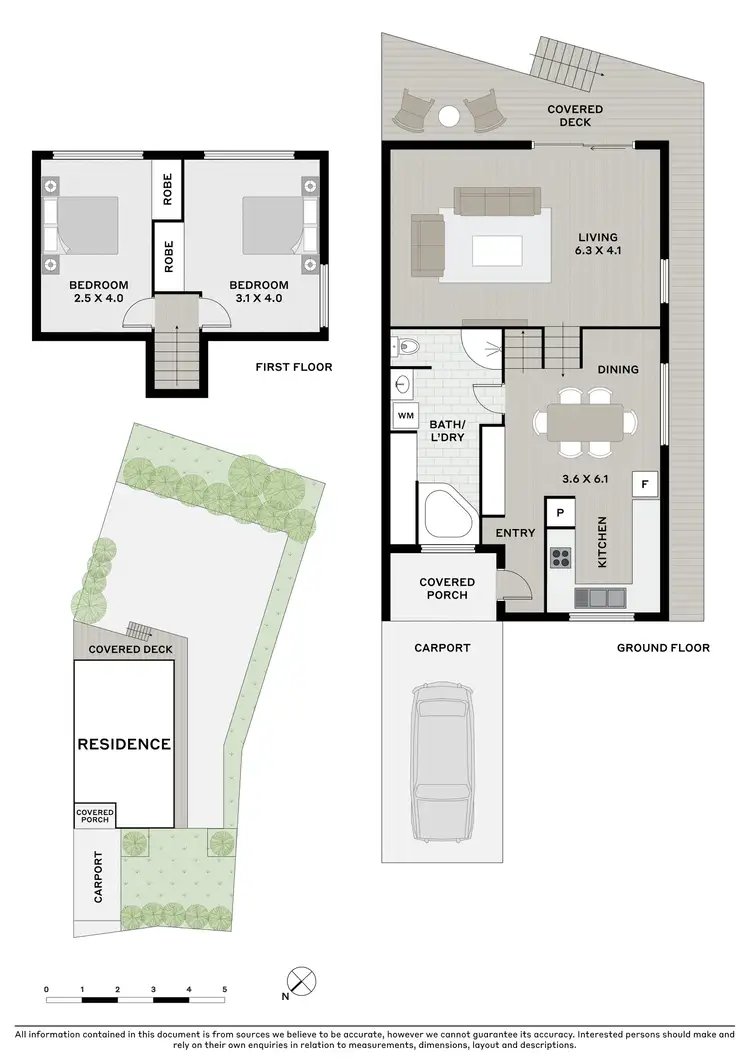 Floorplan of Homely unit listing, 6/18 Chadwick Court, West Hobart TAS 7000