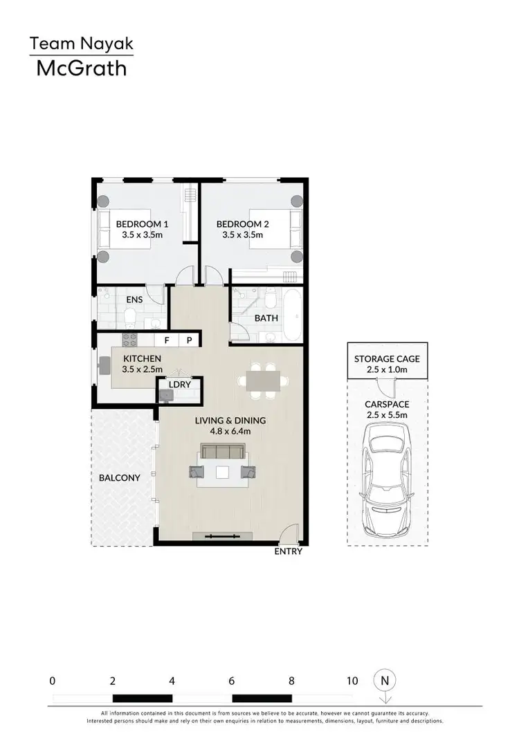 Floorplan of Homely unit listing, 15/66 Essington Street, Wentworthville NSW 2145