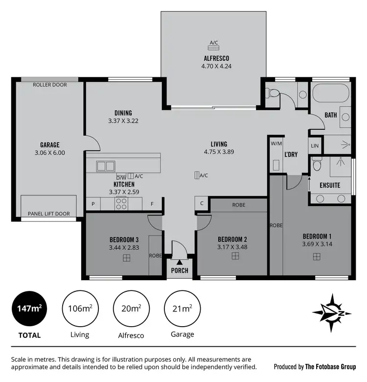 Floorplan of Homely house listing, 155 Railway Terrace, Largs North SA 5016