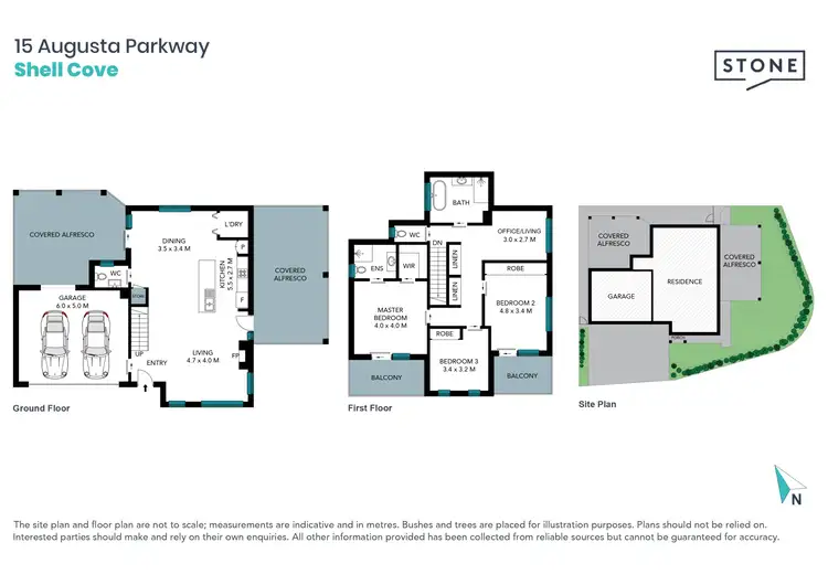 Floorplan of Homely house listing, 15 Augusta Parkway, Shell Cove NSW 2529