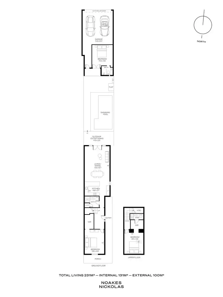 Floorplan of Homely house listing, 2/153 Young Street, Parkside SA 5063