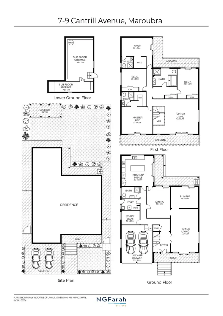 Floorplan of Homely house listing, 7-9 Cantrill Avenue, Maroubra NSW 2035