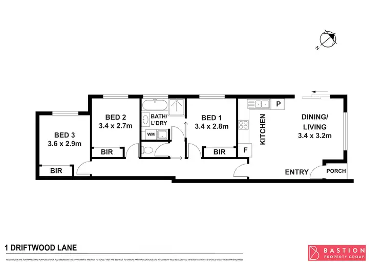 Floorplan of Homely house listing, 1 Driftwood Lane, Harrison ACT 2914
