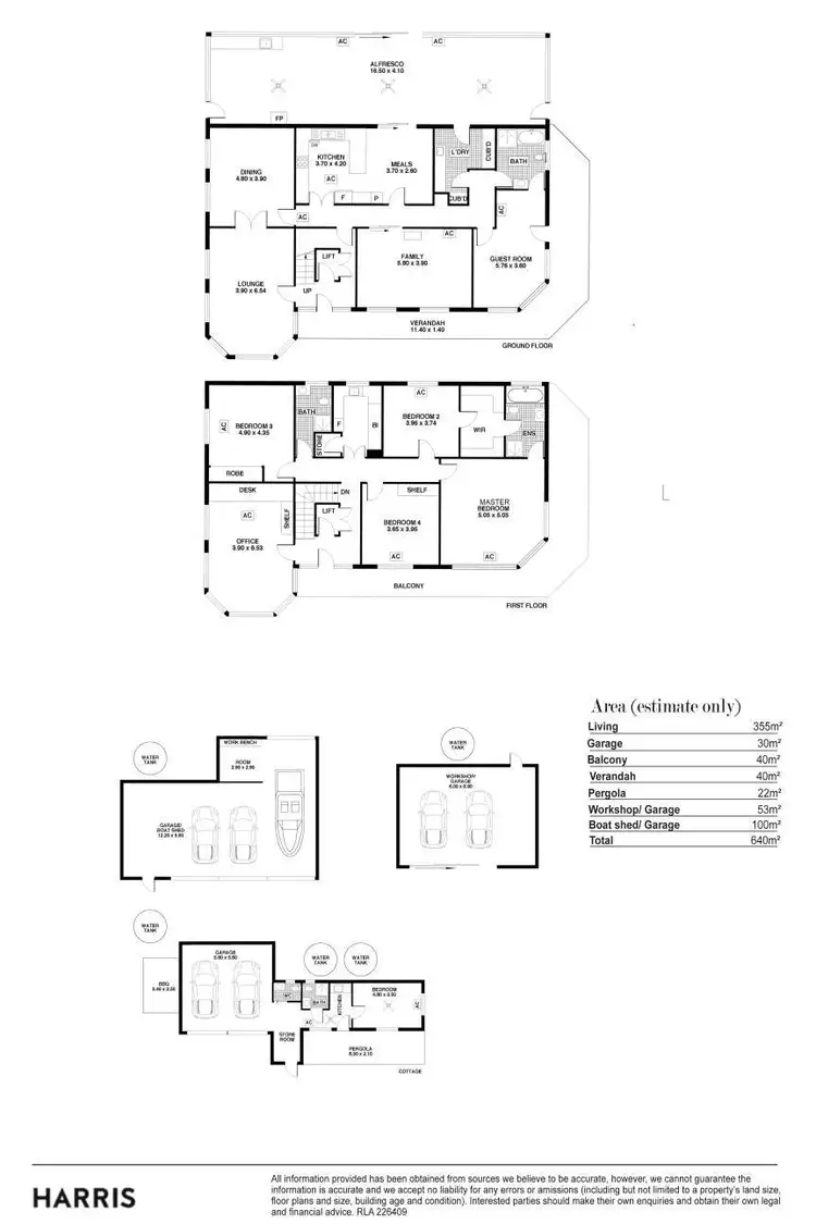 Floorplan of Homely rural property listing, 140 Baum Road, Waitpinga SA 5211