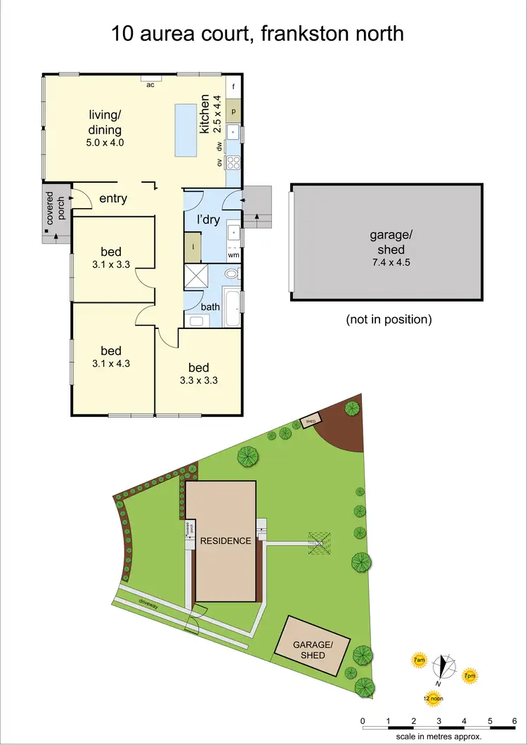 Floorplan of Homely house listing, 10 Aurea Court, Frankston North VIC 3200
