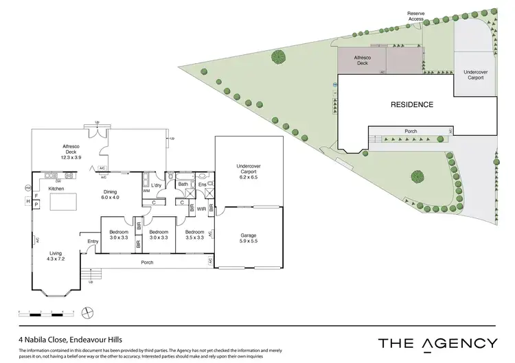Floorplan of Homely house listing, 4 Nabila Close, Endeavour Hills VIC 3802