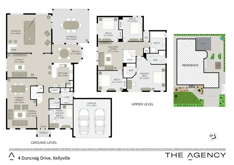 Floorplan of Homely house listing, 4 Duncraig Drive, Kellyville NSW 2155