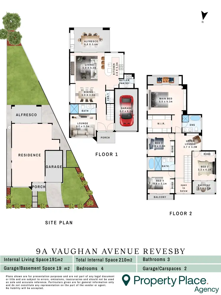 Floorplan of Homely house listing, 9A Vaughan Avenue, Revesby NSW 2212