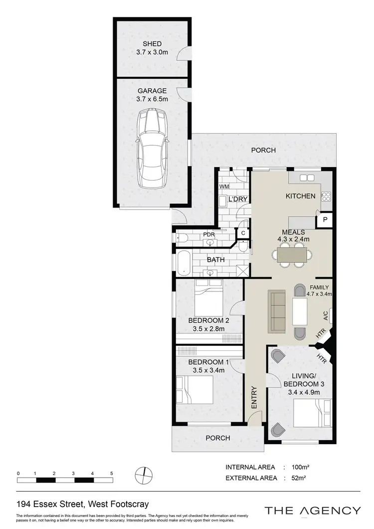 Floorplan of Homely house listing, 194 Essex Street, West Footscray VIC 3012