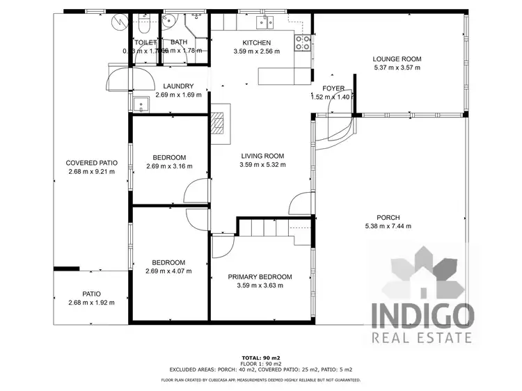 Floorplan of Homely house listing, 36 High Street, Chiltern VIC 3683