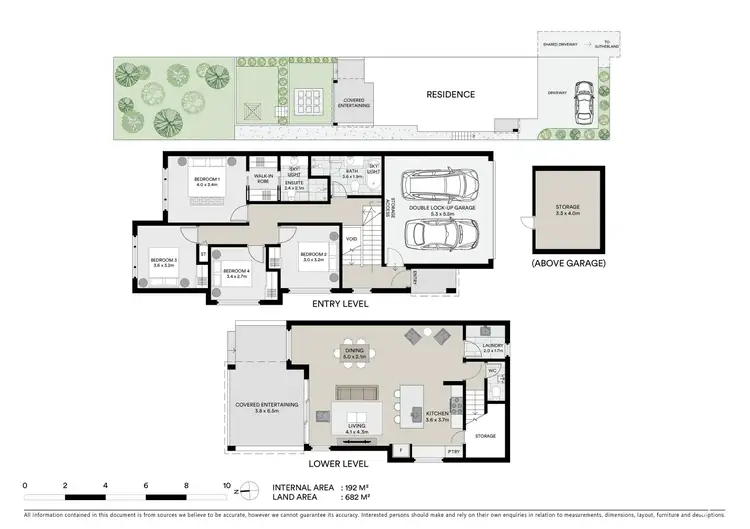 Floorplan of Homely semi-detached listing, 50a Sutherland Road, Beecroft NSW 2119