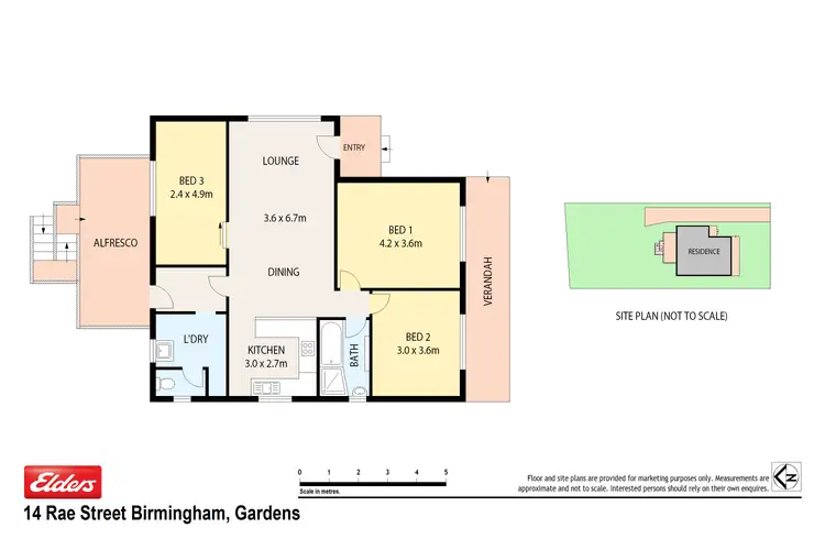 Floorplan of Homely house listing, 14 Rae Street, Birmingham Gardens NSW 2287