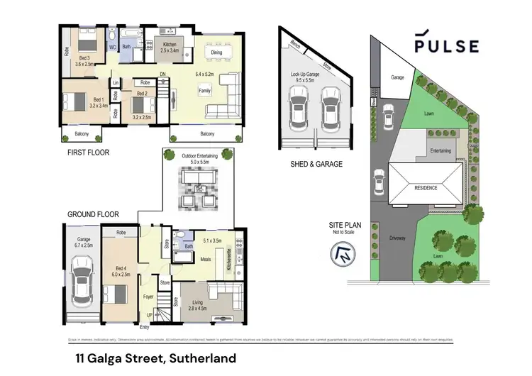 Floorplan of Homely house listing, 11 Galga Street, Sutherland NSW 2232