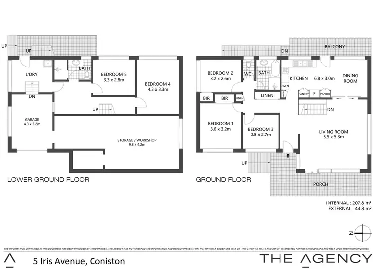 Floorplan of Homely house listing, 5 Iris Avenue, Coniston NSW 2500