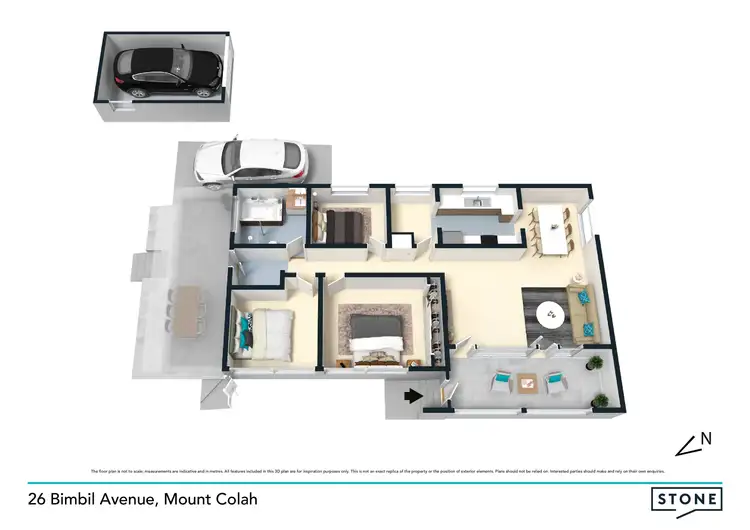 Floorplan of Homely house listing, 26 Bimbil Avenue, Mount Colah NSW 2079