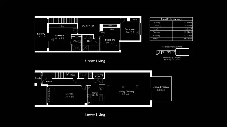 Floorplan of Homely townhouse listing, 19a Todville Street, Woodville West SA 5011