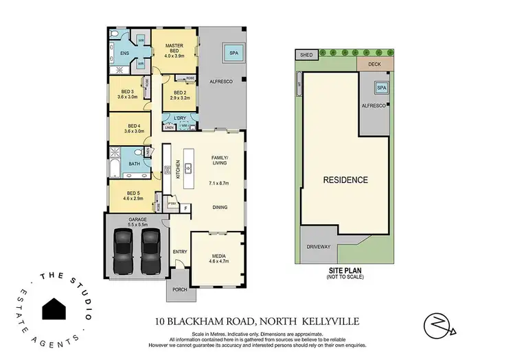 Floorplan of Homely house listing, 10 Blackham Road, North Kellyville NSW 2155