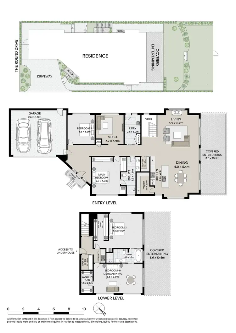 Floorplan of Homely house listing, 3/157 The Round Drive, Avoca Beach NSW 2251