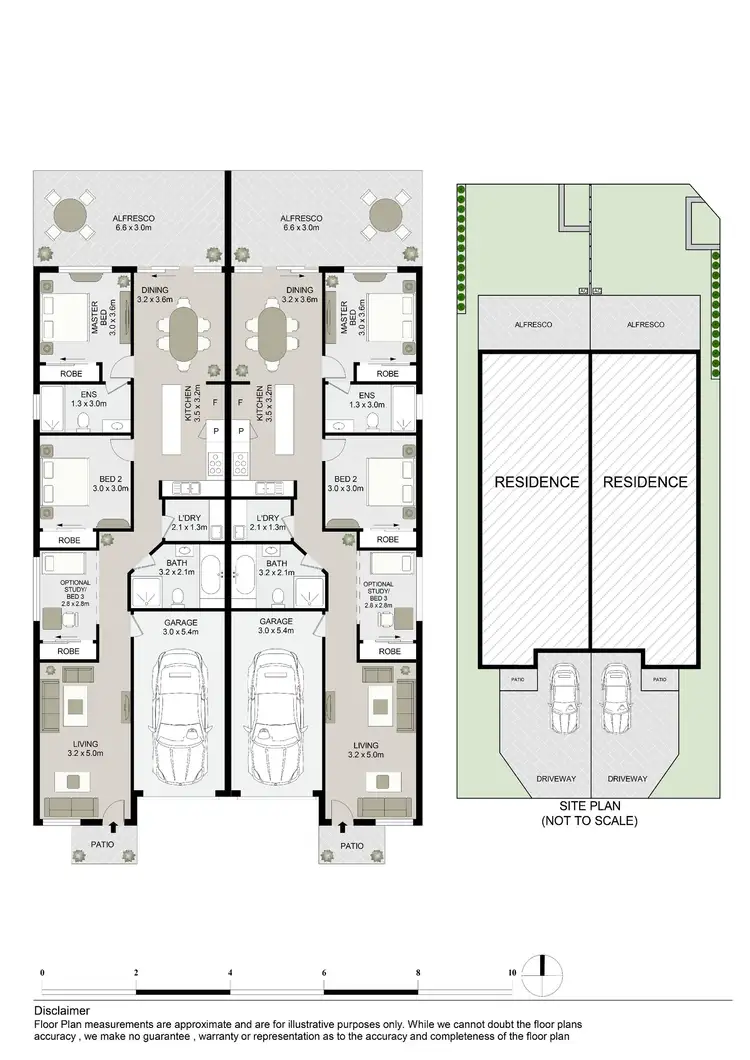 Floorplan of Homely semi-detached listing, 86C & 86D Frank Street, Mount Druitt NSW 2770