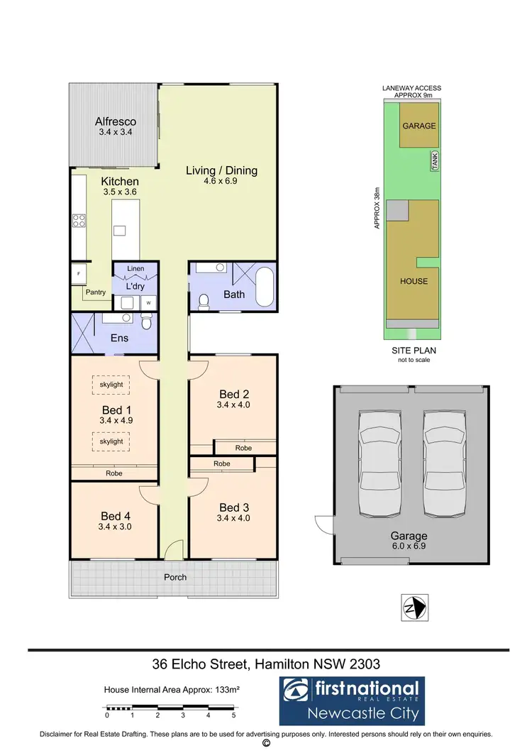 Floorplan of Homely house listing, 36 Elcho Street, Hamilton NSW 2303
