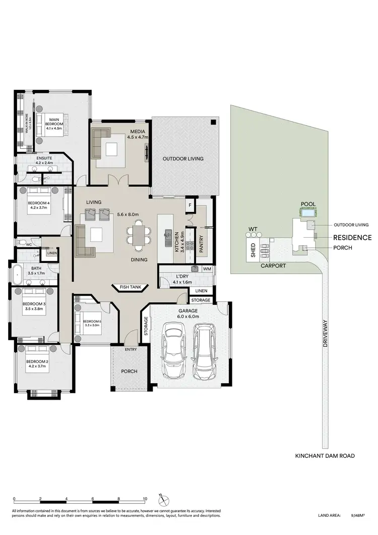 Floorplan of Homely house listing, 478 Kinchant Dam Road, Kinchant Dam QLD 4741