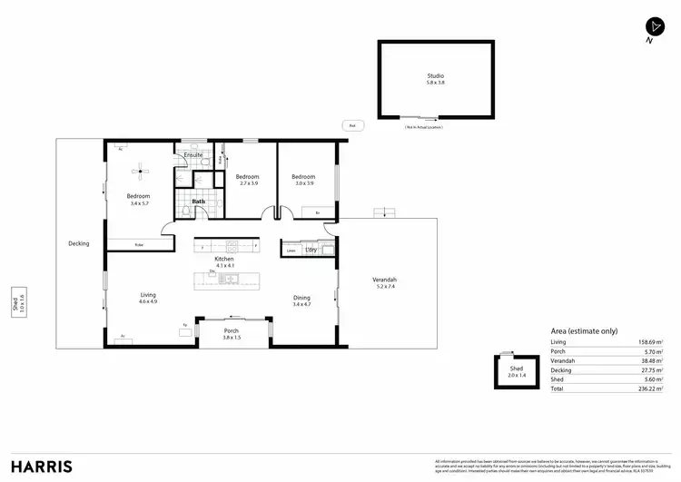 Floorplan of Homely house listing, 14 Watson Crescent, Port Elliot SA 5212